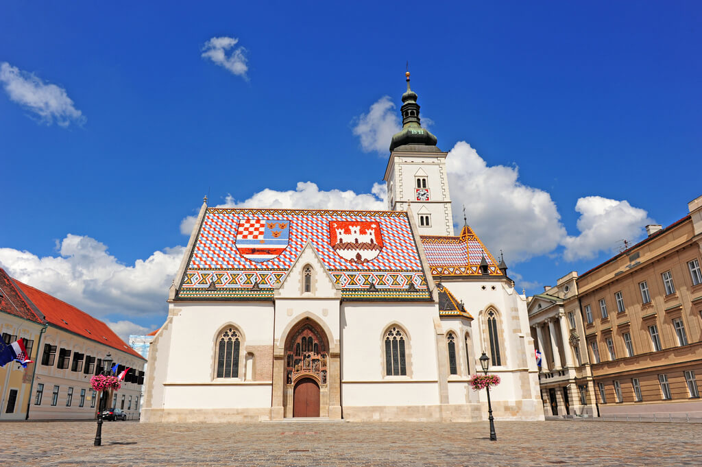 Церковь Святого Марка в Загребе.
