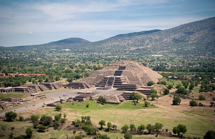 Пирамиды Теотиуакан.