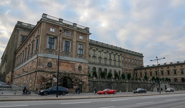 Королевский дворец в Стокгольме.