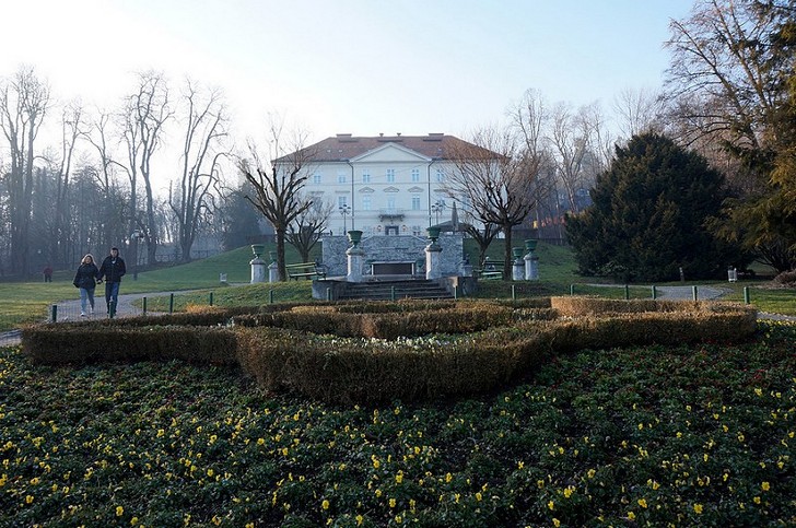 Парк Тиволи в Любляне.