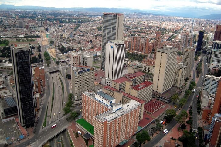 Город Богота.