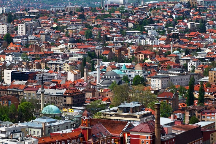 Старый город Сараево.