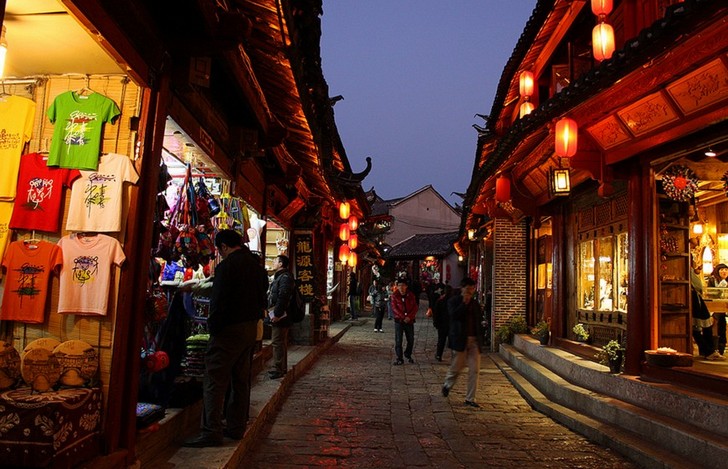 Старый город Лицзян.