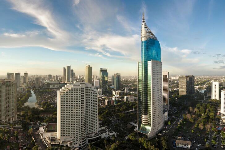 Город Джакарта.