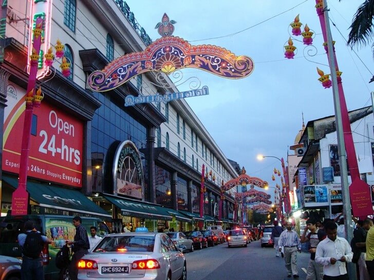 Район Маленькая Индия (Little India).