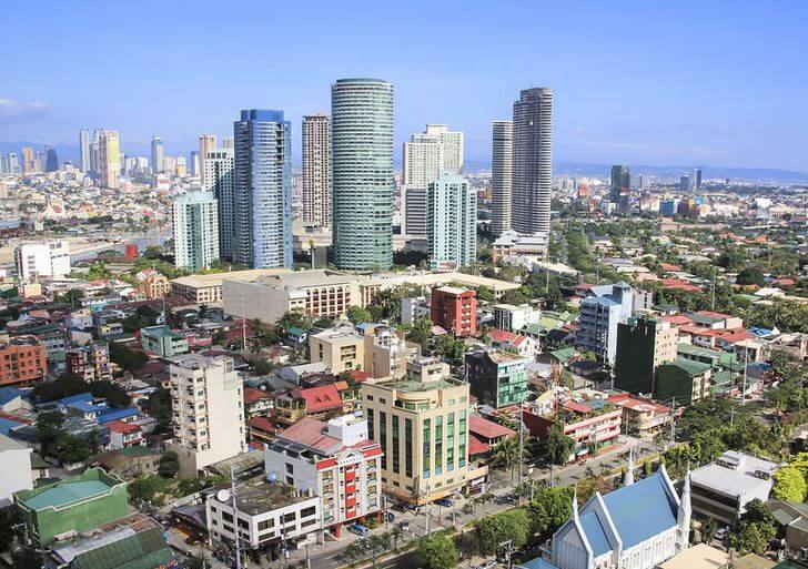 Город Манила.