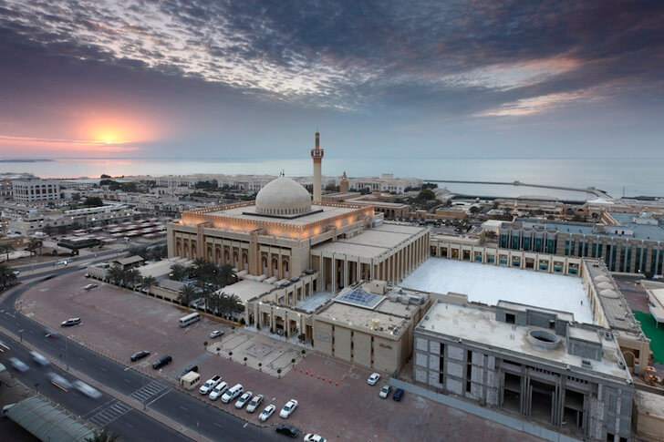 Большая мечеть (Grand Mosque in Kuwait).