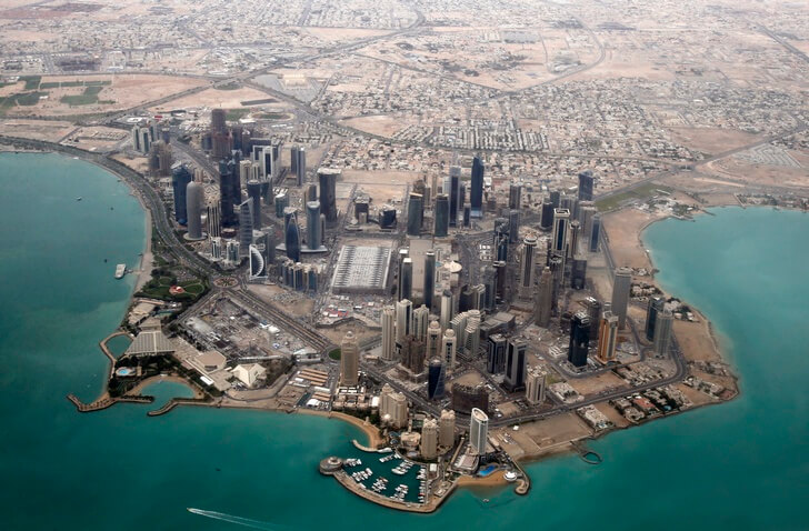 Город Доха.