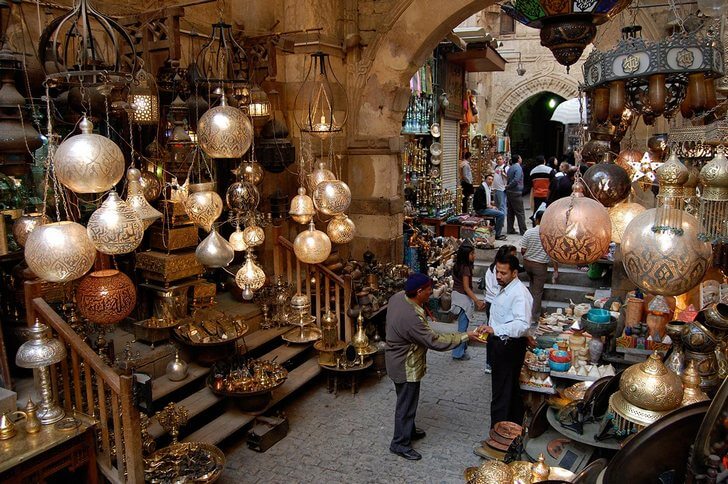 Рынок Хан-эль-Халили.