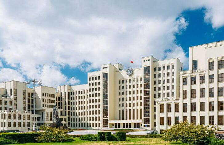 Дом правительства Республики Беларусь.