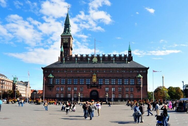 Копенгагенская ратуша.