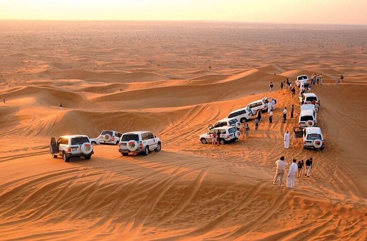 Дубайский пустынный заповедник.