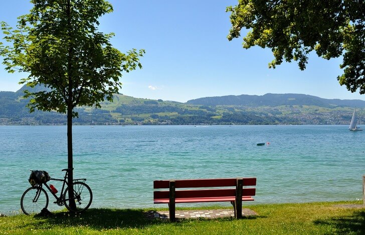 Цюрихское озеро.