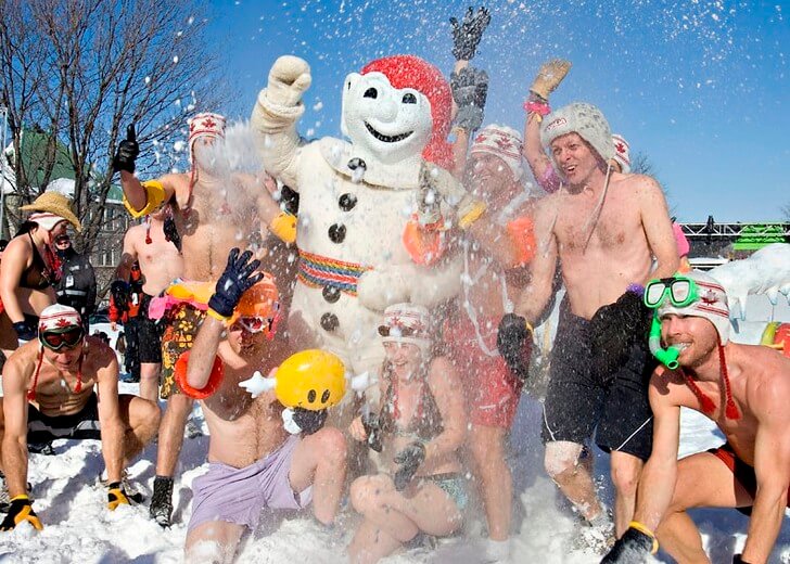 Квебекский зимний карнавал.