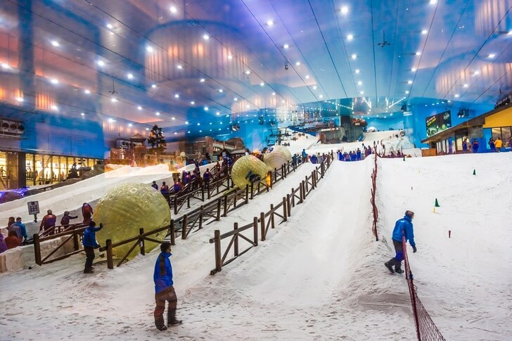 Горнолыжный комплекс «Ski Dubai».