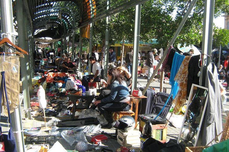 Блошиный рынок в Яффо.