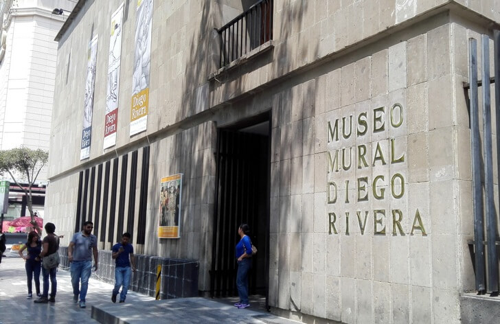 Музей фрески Диего Риверы.