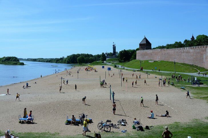 Кремлевский пляж.