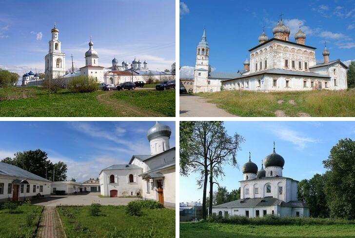 Монастыри Великого Новгорода.