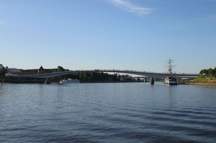 Река Волхов и Озеро Ильмень.