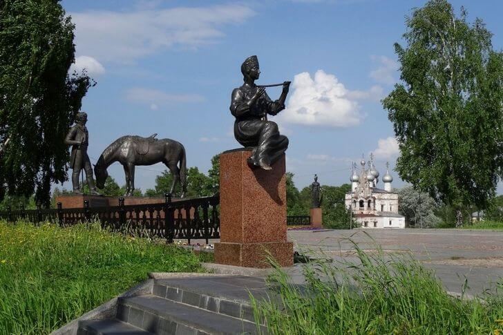 Памятник К.Н. Батюшкову.