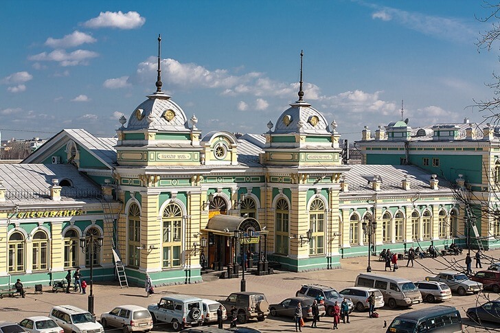 Вокзал Иркутск-Пассажирский.