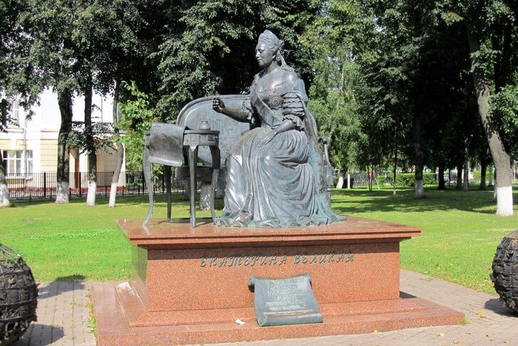 Памятник Екатерине II.