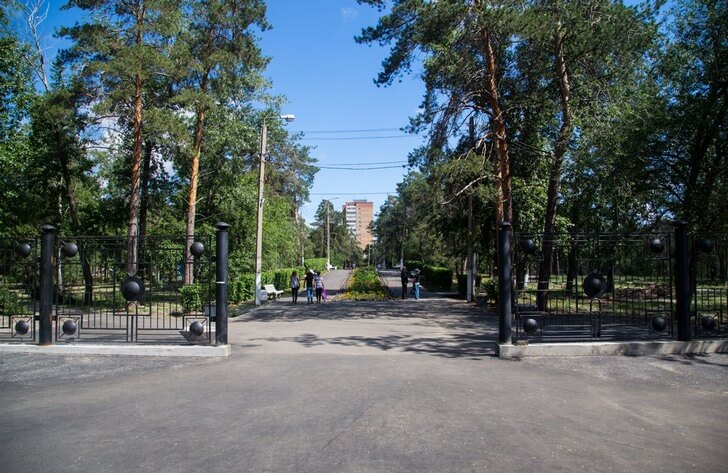 Парк культуры и отдыха Комсомольского района.