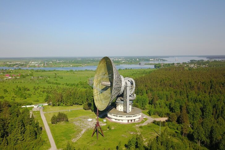 Калязинская радиоастрономическая обсерватория.