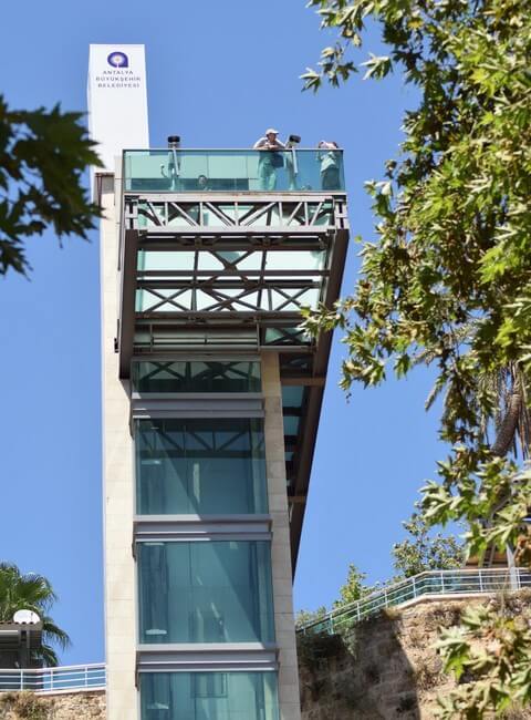 Панорамный лифт Анталии.