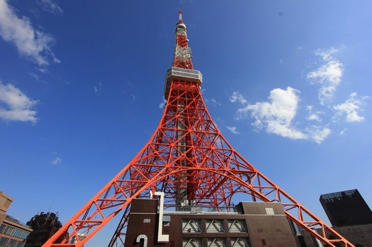 Телевизионная башня Токио.
