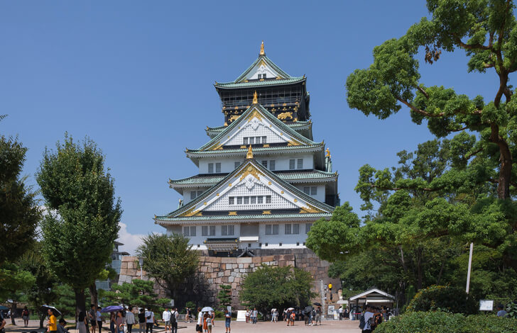 Замок Осака.