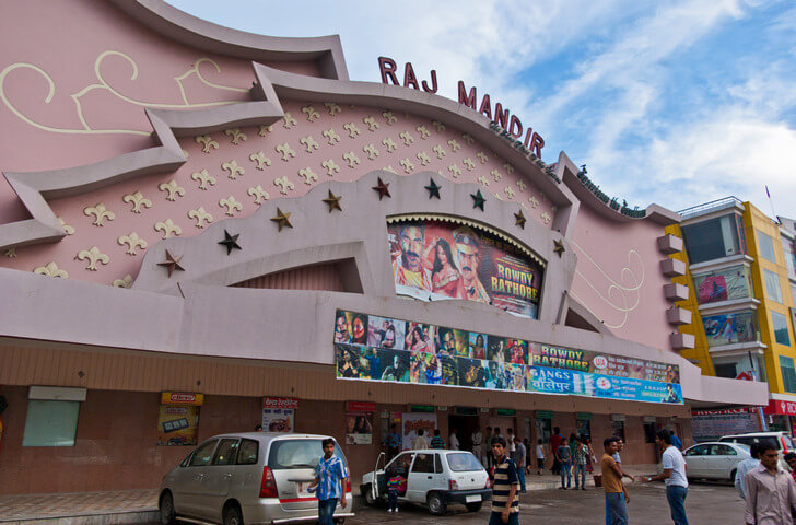 Raj Mandir Cinema.