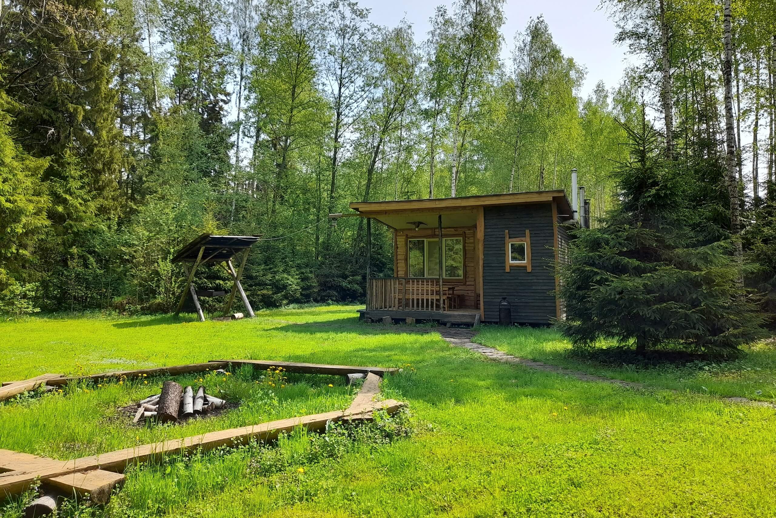 Авторский лесной домик – «Карельский».