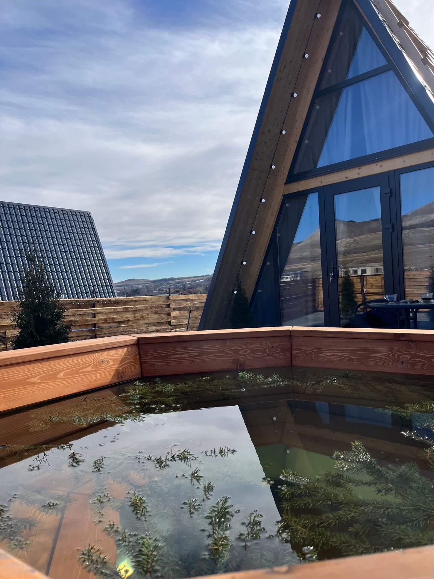 А-фрейм в Красном Кургане.