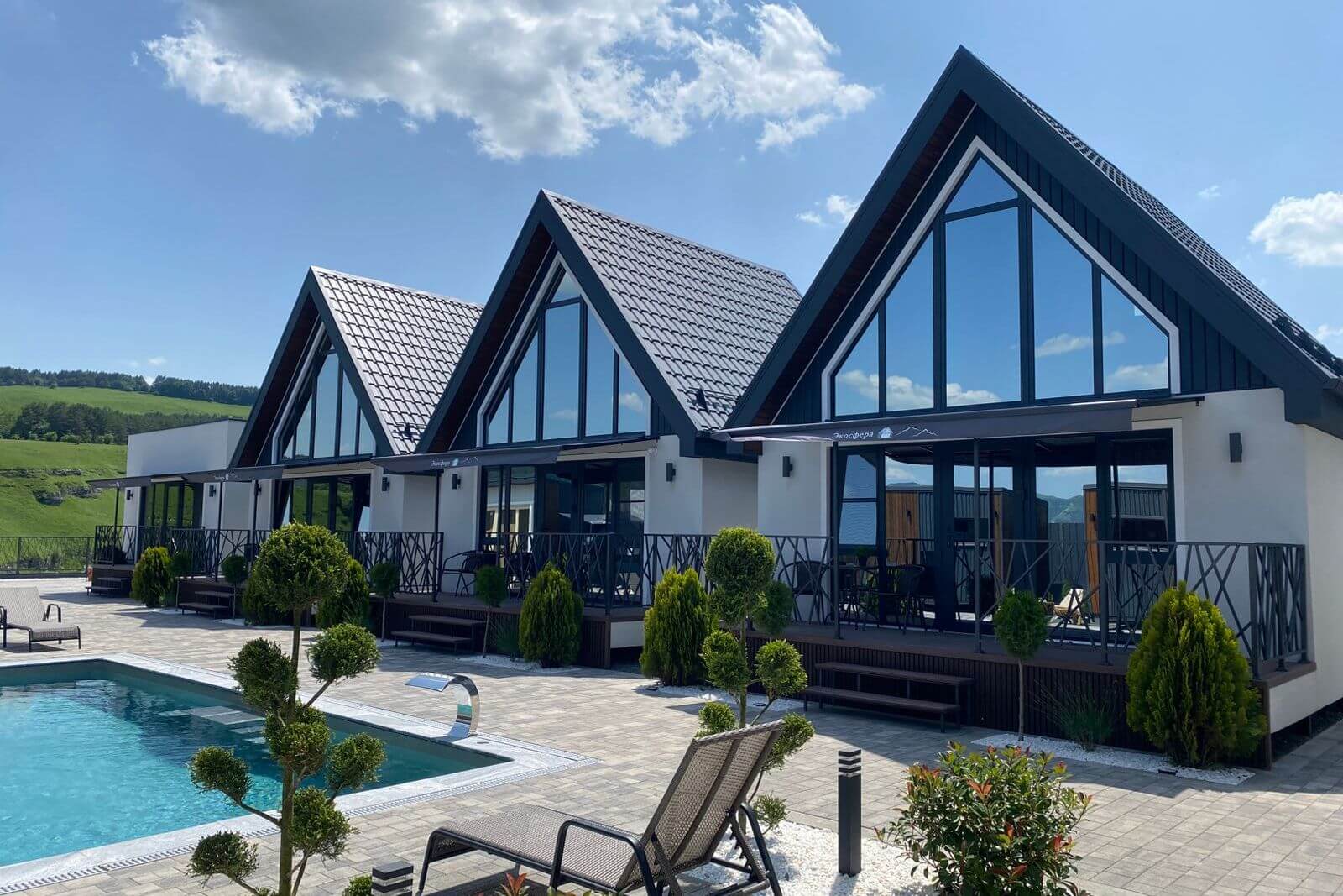 Барнхаусы Экосфера.